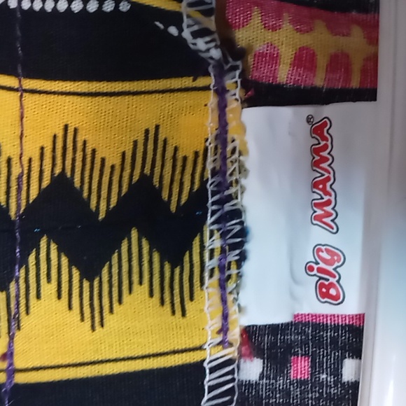 Big Mama Dashiki Top w Front Pockets - Picture 6 of 6